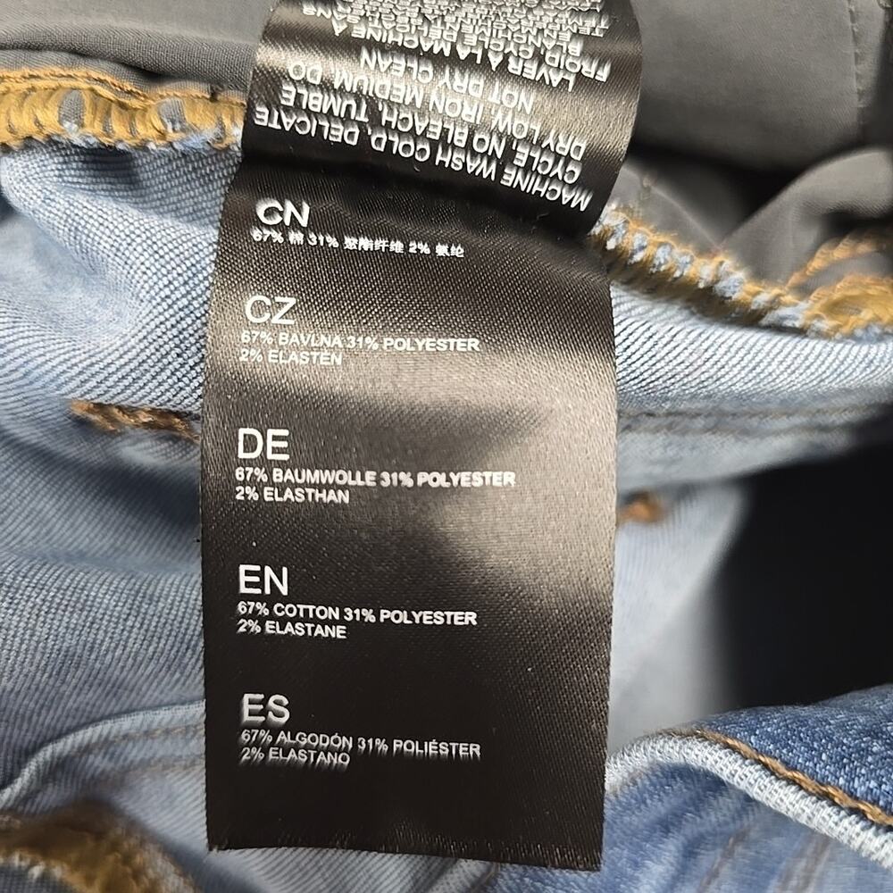 KUHL Womens Kontour Flex Denim Skinny Jeans Sz 10R Vintage Blue Stretch Hiking - Picture 11 of 11